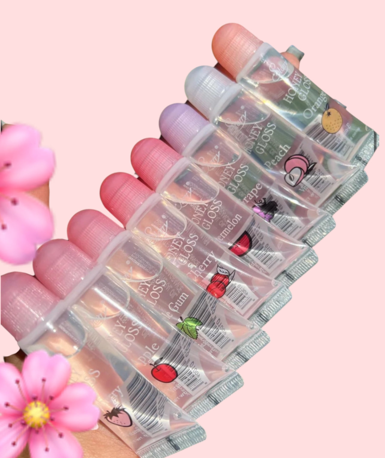 Starry Clear Mini Honey LipGlosses