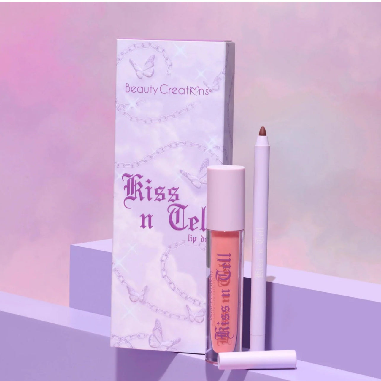 KISS N TELL LIP DUO- Beauty Creations